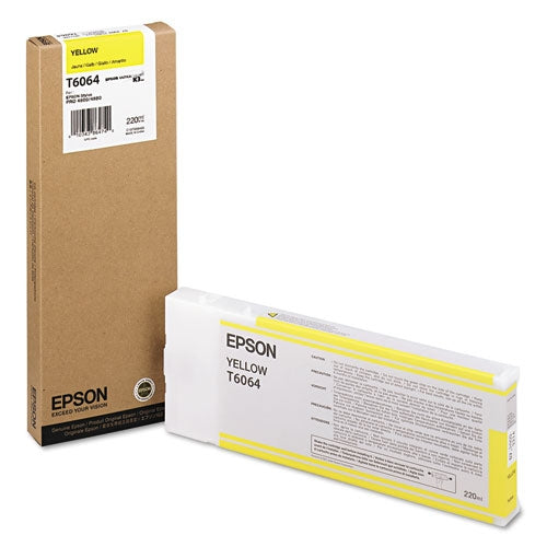 Yellow – Epson 4800/4880 – 220ml  UltraChrome K3 Ink