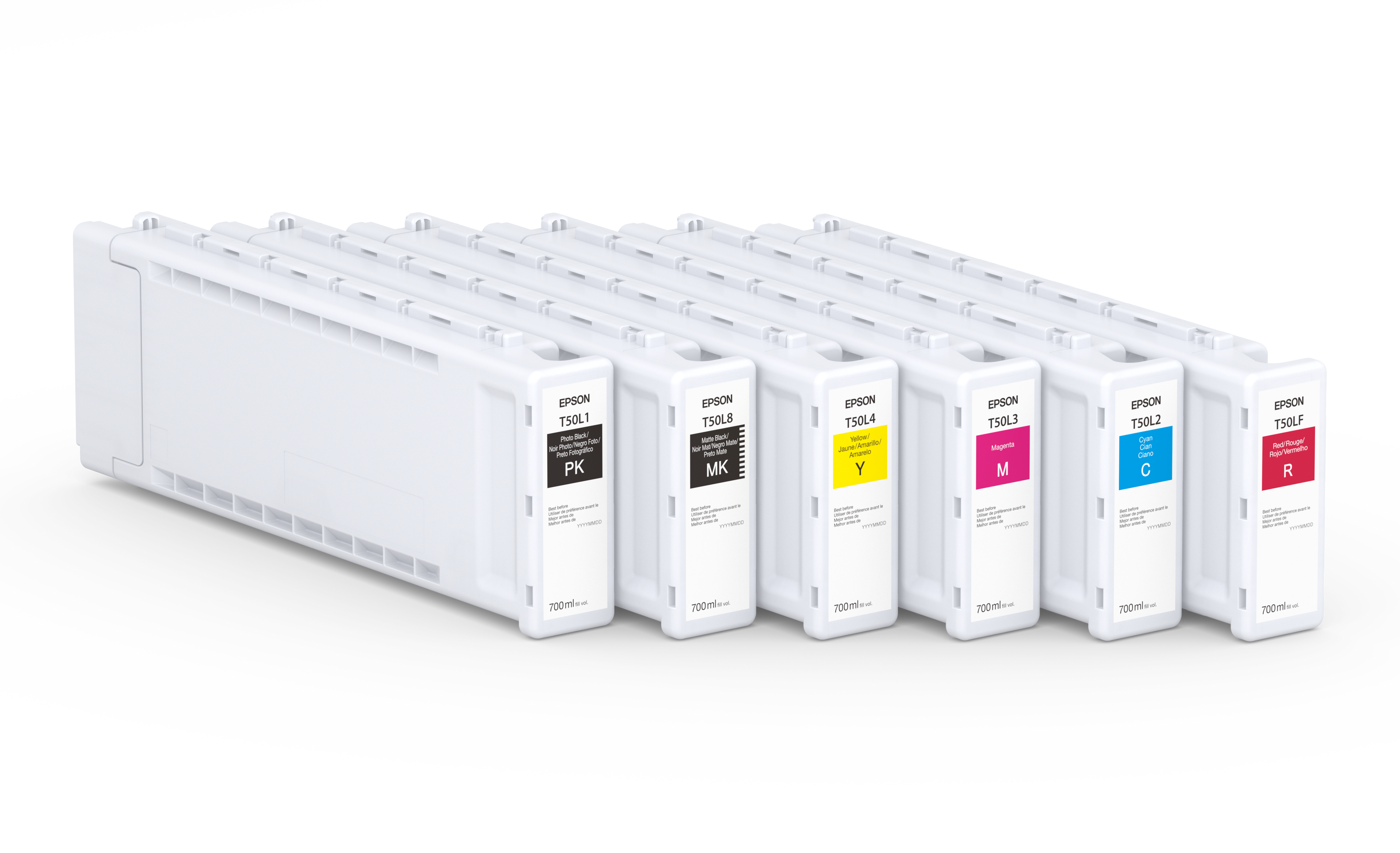 Epson T50L UltraChrome XD3 Ink Cartridges for SureColor T7770D 700mL