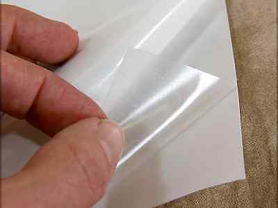 3 mil PSA Luster Calendered UV Vinyl Laminate