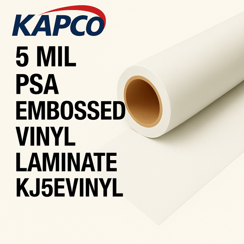 5mil Embossed Vinyl Laminate 61"x150'