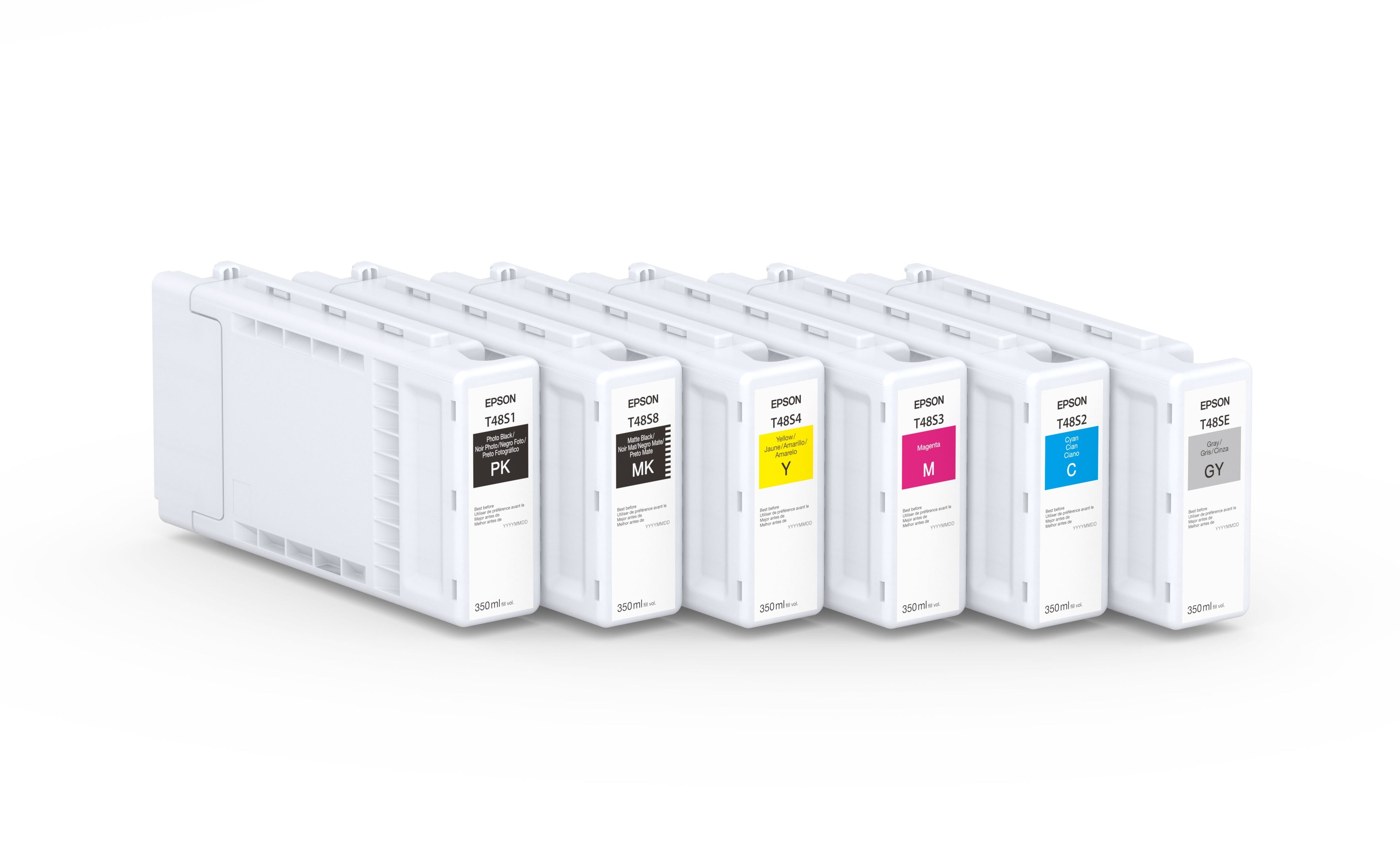 Epson T48S UltraChrome PRO6 Ink Cartridge for P6570 & P8570 Series 350mL
