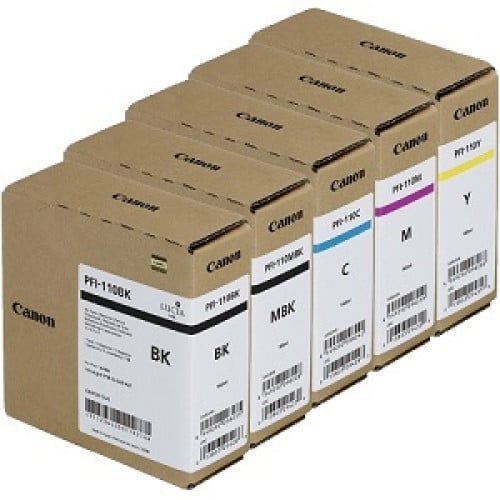 Canon PFI-110 Pigment Ink Cartridges (160mL)