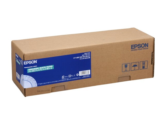 Epson Enhanced Matte Inkjet Paper (64"x100' Roll)