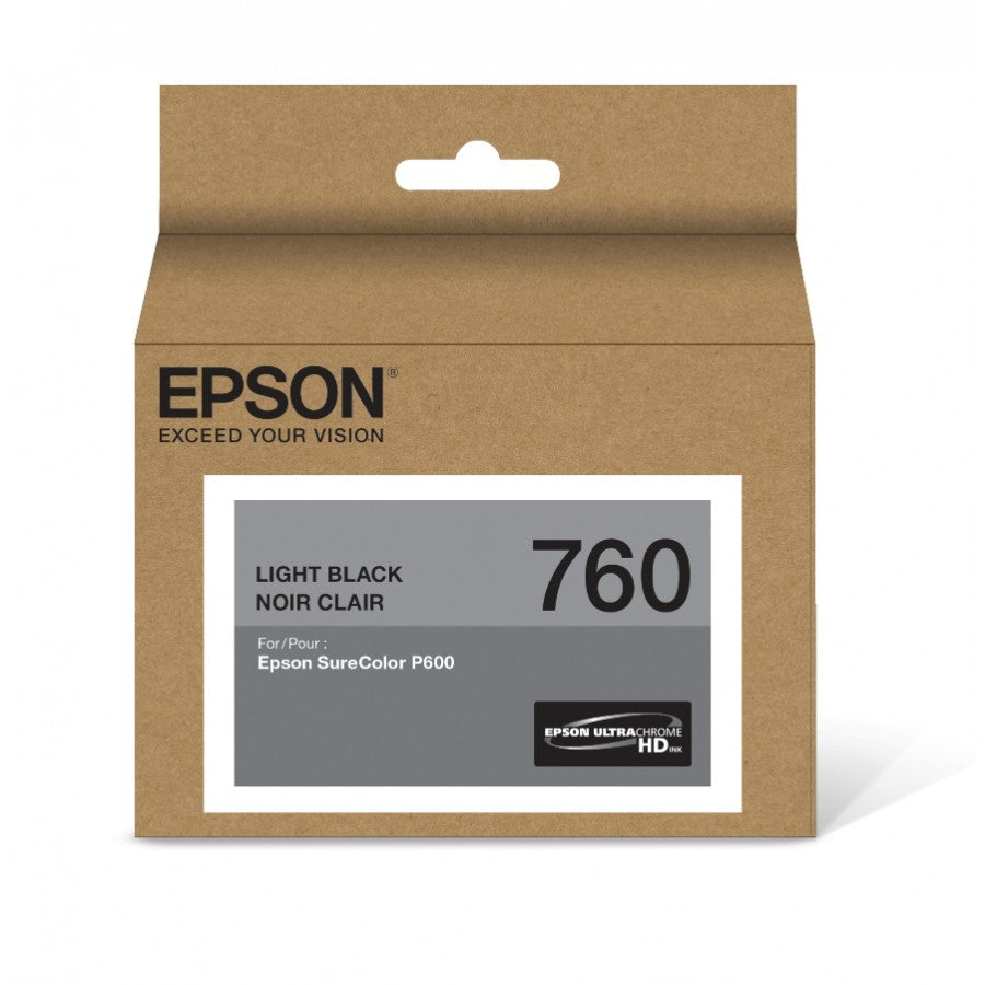 Epson UltraChrome Light Black Ink Cartridge (T760720) Epson SureColor P600 Series Ink