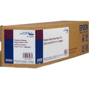 Epson Premium Glossy Photo Inkjet Paper 170 (36" x 100' Roll)