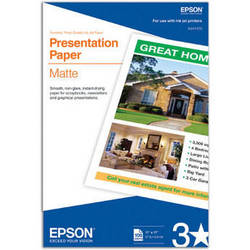 Epson Presentation Paper Matte (8.5x14", 100 Sheets)